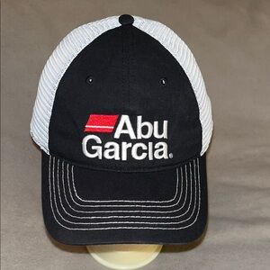 Abu Garcia Black and White Mesh Cap